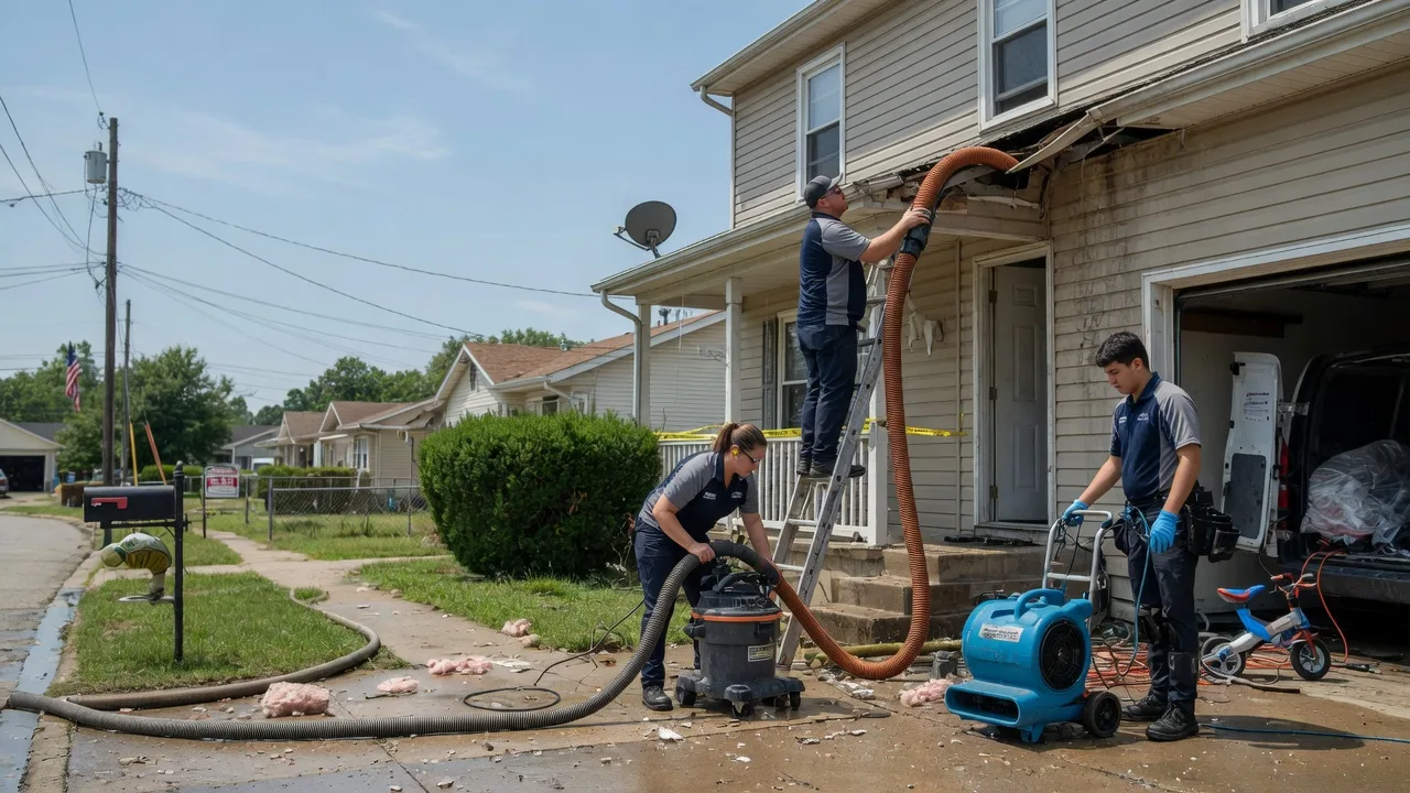 Water Damage Restoration in Hermitage, PA near me